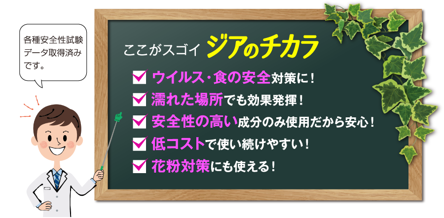 ジアのチカラ