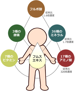 フロムアース ロイヤルリペル 栄養素