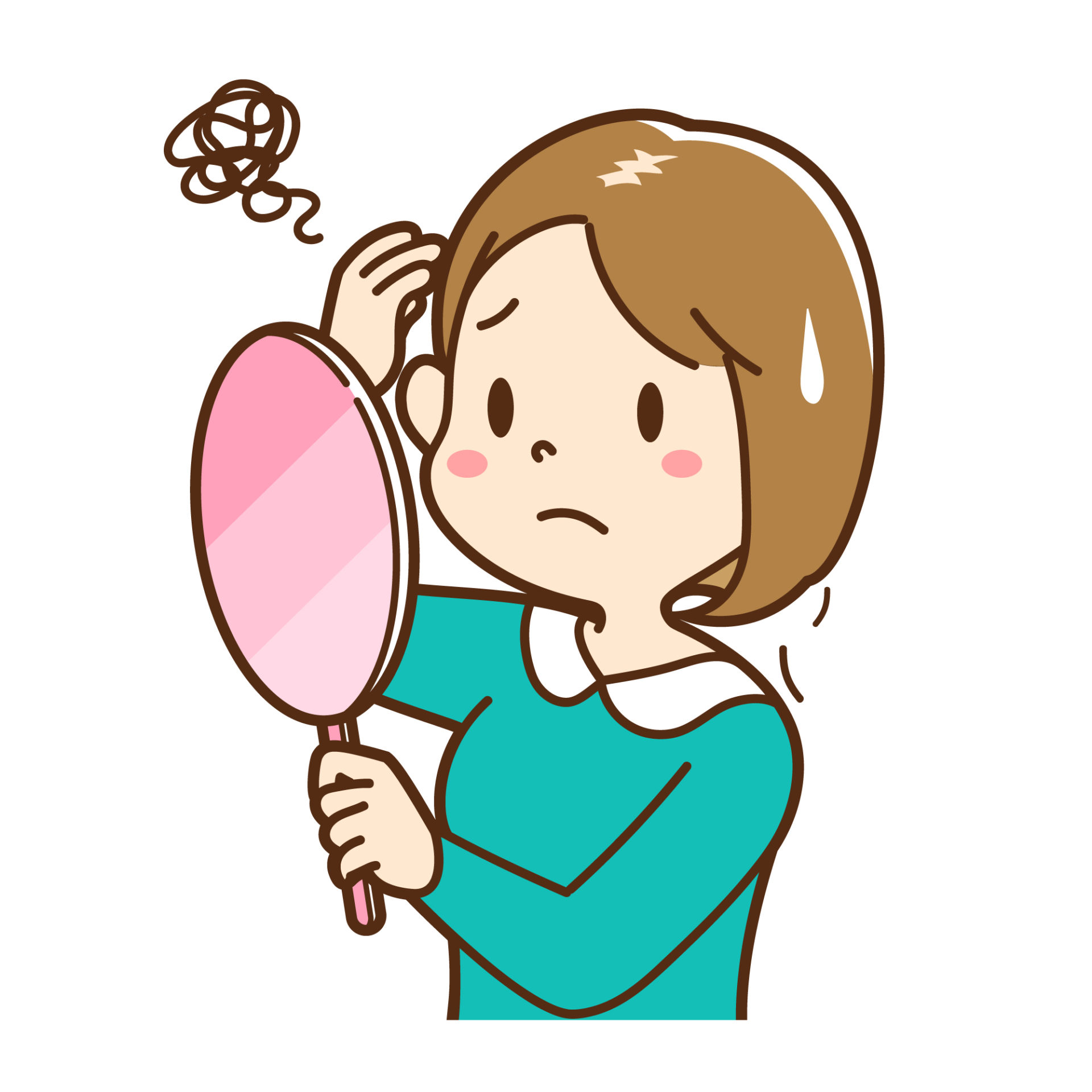 髪の悩み