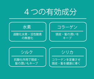 4つの有効成分