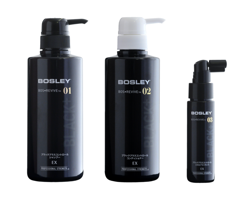 髪のスペシャリスト アデランス から白髪対策のサロン専売品 ボズレー ブラックプラスコントロール Black Plus Control Series ビューティベンダー株式会社